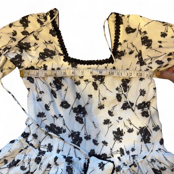 Western gothic vintage handmade white prairie dress womens size XS - Picture 2 of 8